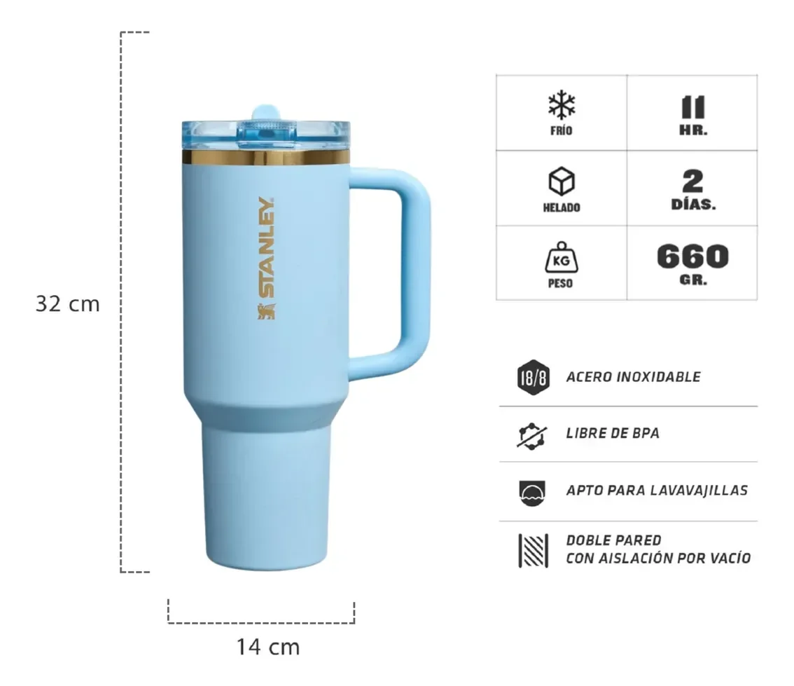 Messi x Stanley 1913 Quencher® ProTour Flip Straw Tumbler — foto 2