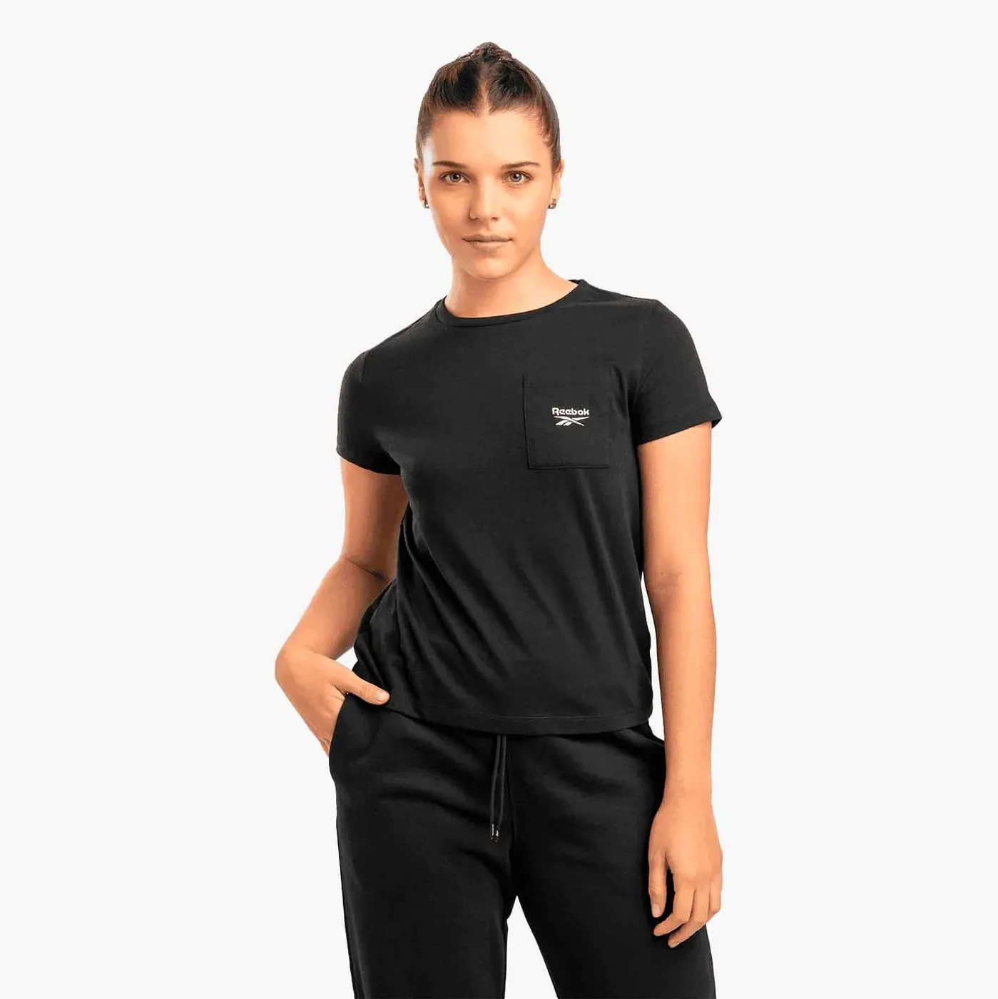 RBK POLERA IDENTITY SMALL LOGO TEE — foto 3