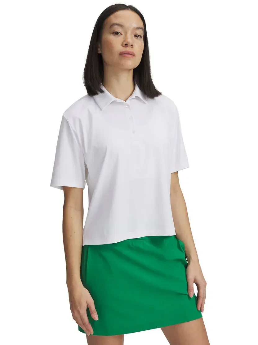 UA POLERA DRIVE BOXY CROP POLO — foto 1