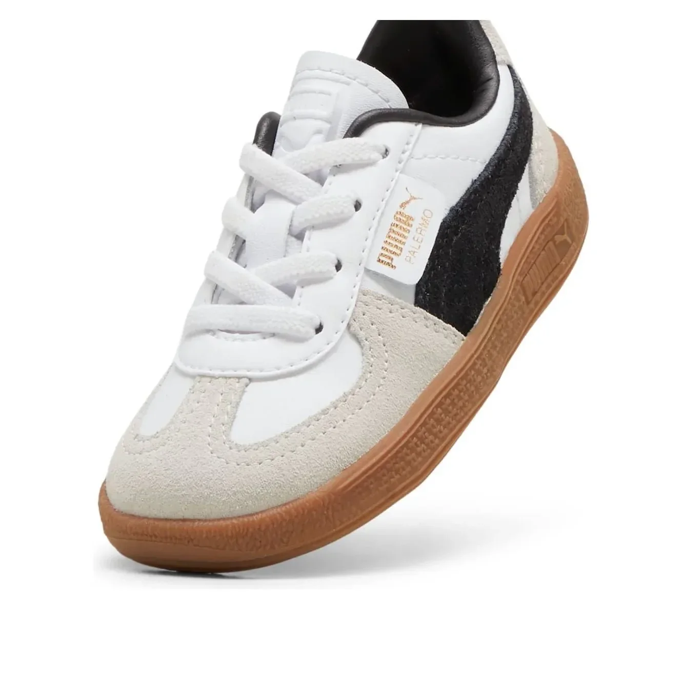 Palermo Leather 'Blanco Negro Goma'