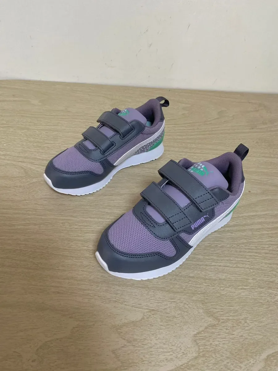 Tenis Lila/gris Puma Niña — foto 4