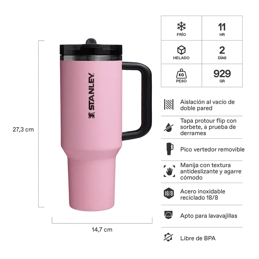 Vaso Térmico Stanley Quencher Protour Tumbler Messi — foto 3