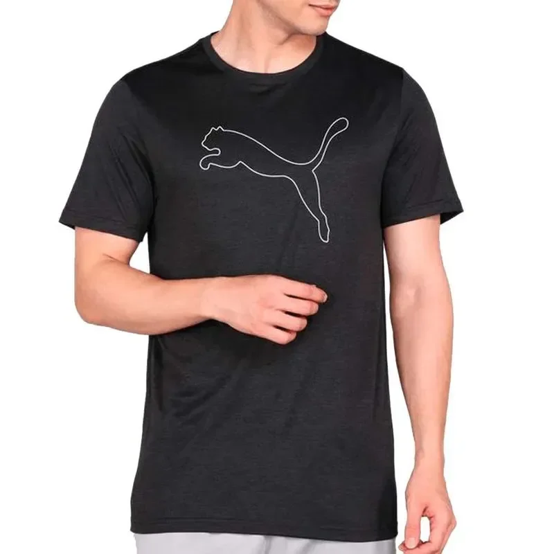 PUMA POLERA M TAD ESSENTIAL HEATHER CAT TEE (CF LARGE CAT) — foto 1