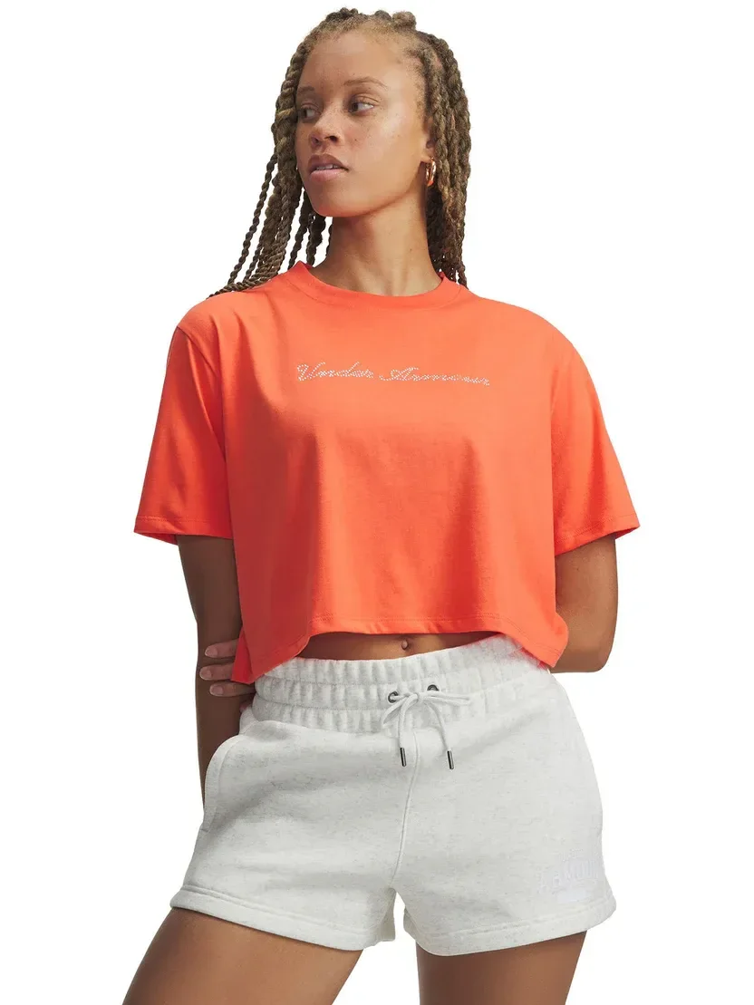 UA POLERA W WM CROP SS — foto 1