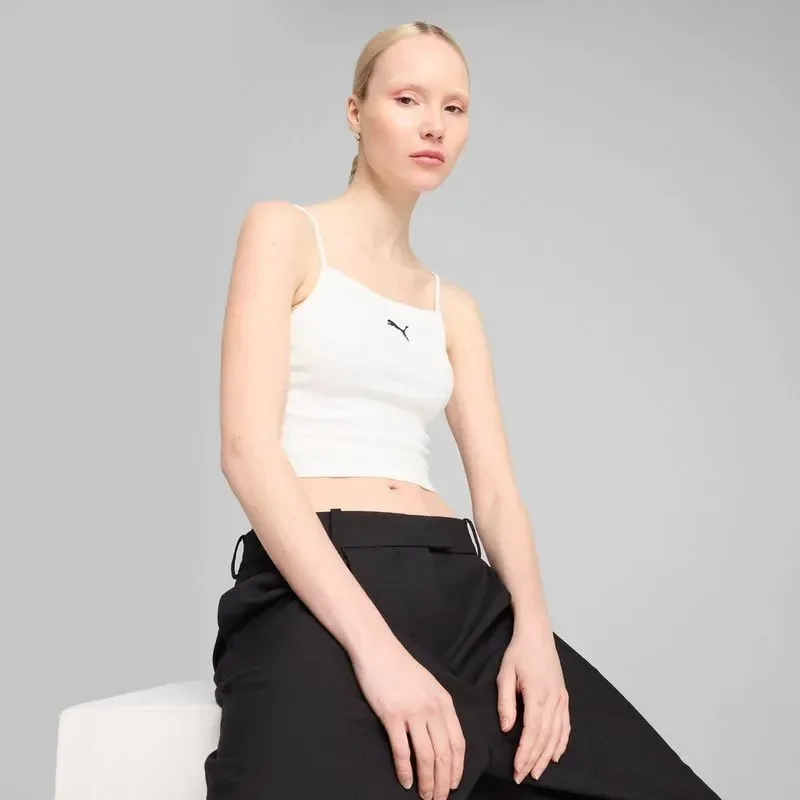 WARDROBE ESS RIBBED TANK TOP — foto 5