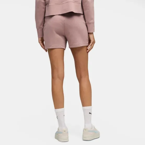 Puma Essentials Logo 5 High-Waist Women's Shorts