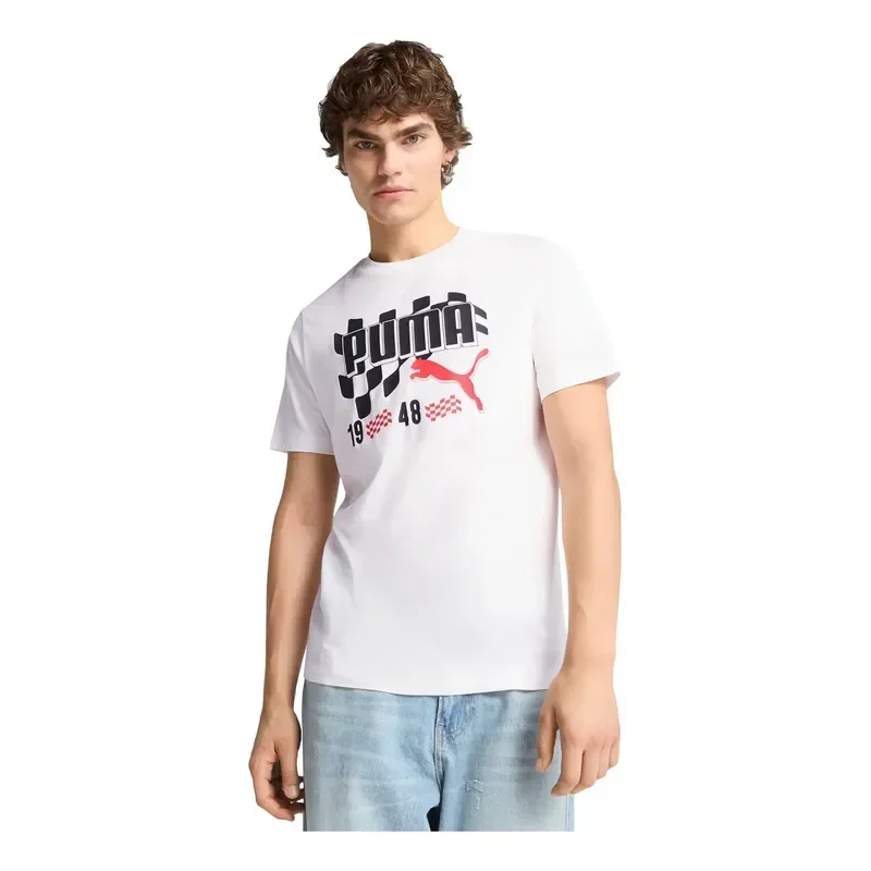 PUMA POLERA GRAPHICS MOTO FLAG TEE — foto 2