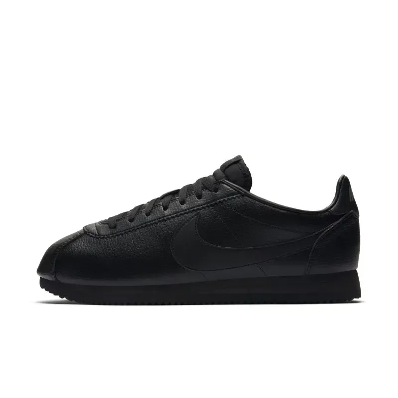Nike Classic Cortez Leather Triple Black — foto 1