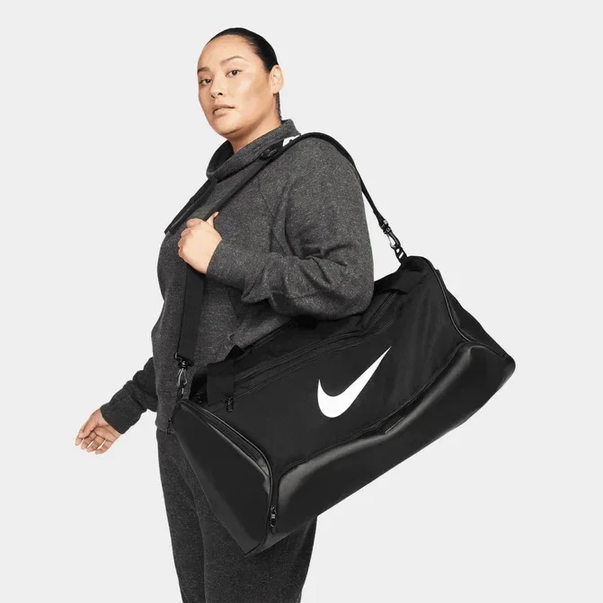 NIKE Brasilia Duffel Bag Black — foto 11