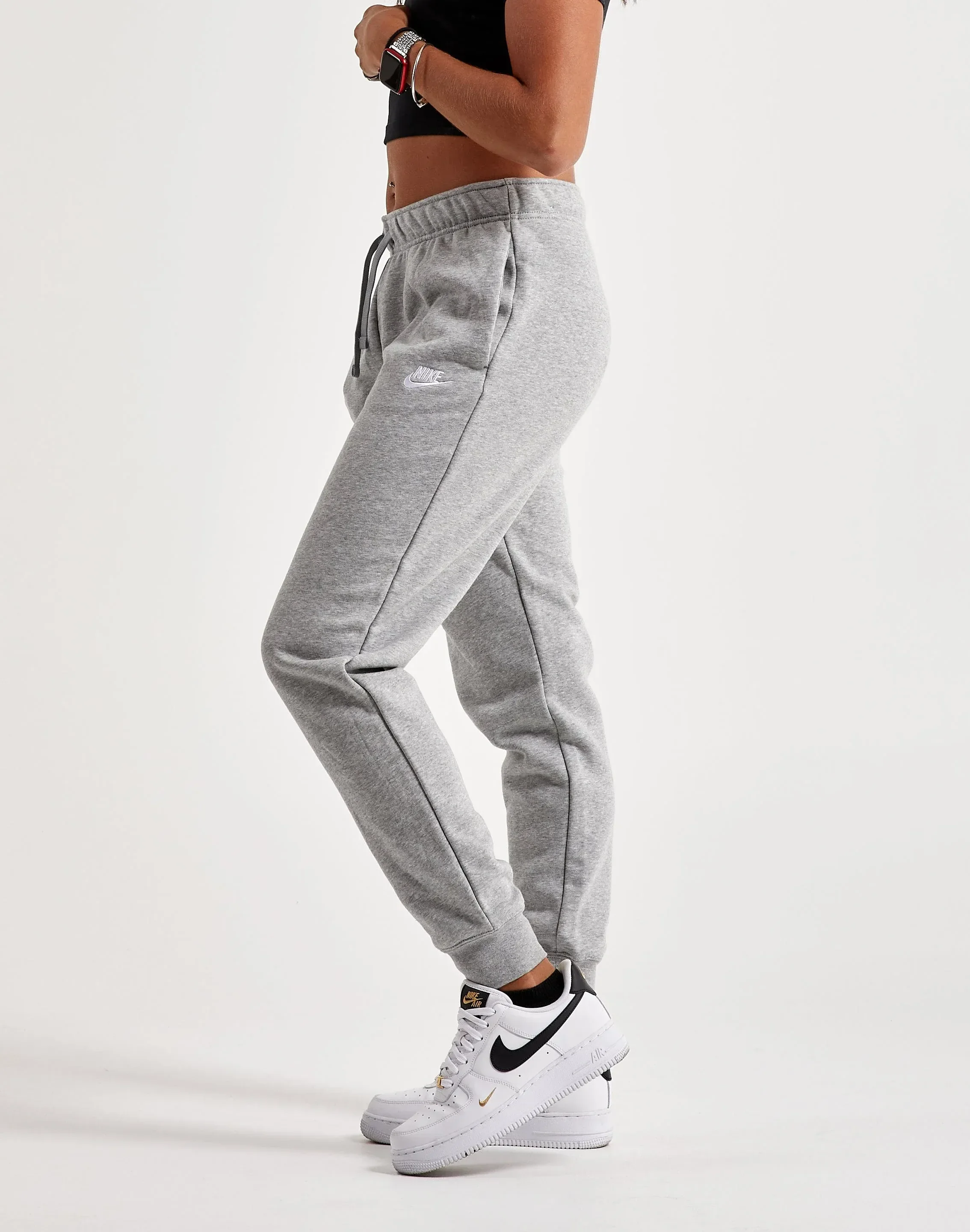 WOMENS NIKE CLUB FLEECE MID-RISE PANTS — foto 4