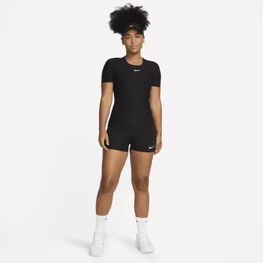 Ventaja Nike Dri-FIT
Pantalón corto de tenis de cintura alta para mujer — foto 4