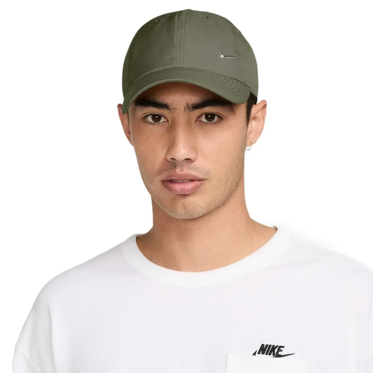 Nike Dri-FIT Club Gorra sin estructura con logotipo Swoosh metálico
— foto 2