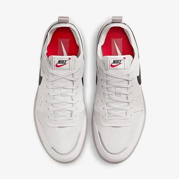 Nike C1TY Gris Universitario Gris Vasto Rojo Fuego Negro — foto 3