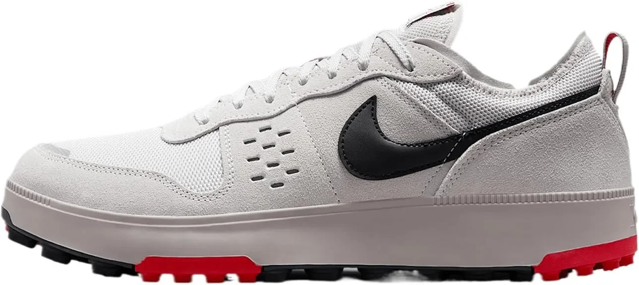Nike C1TY Gris Universitario Gris Vasto Rojo Fuego Negro — foto 6