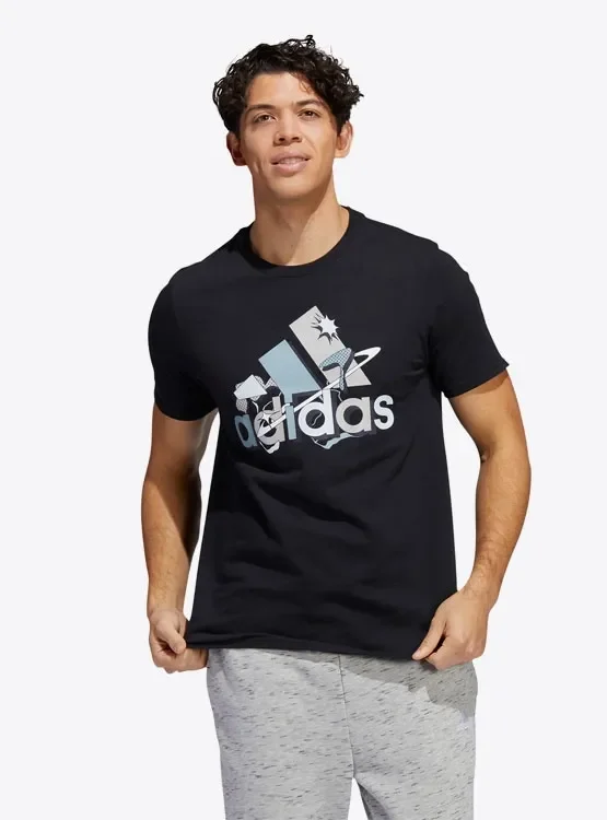 ADIDAS POLERA M MULT BOS G T — foto 5