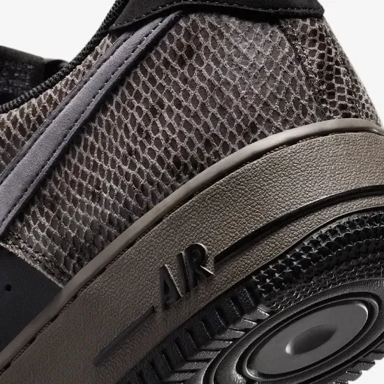 Nike Air Force 1 Low Off Noir Snakeskin — foto 2