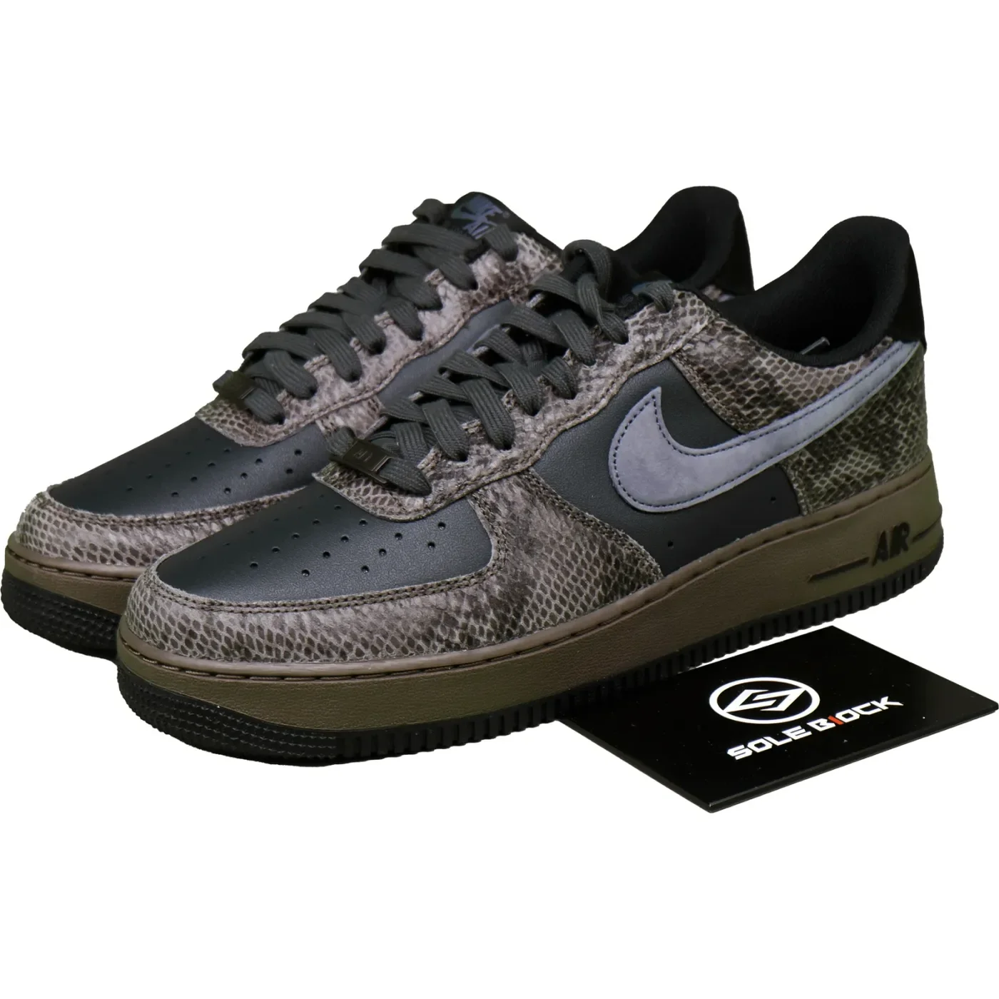 Nike Air Force 1 Low Off Noir Snakeskin — foto 8