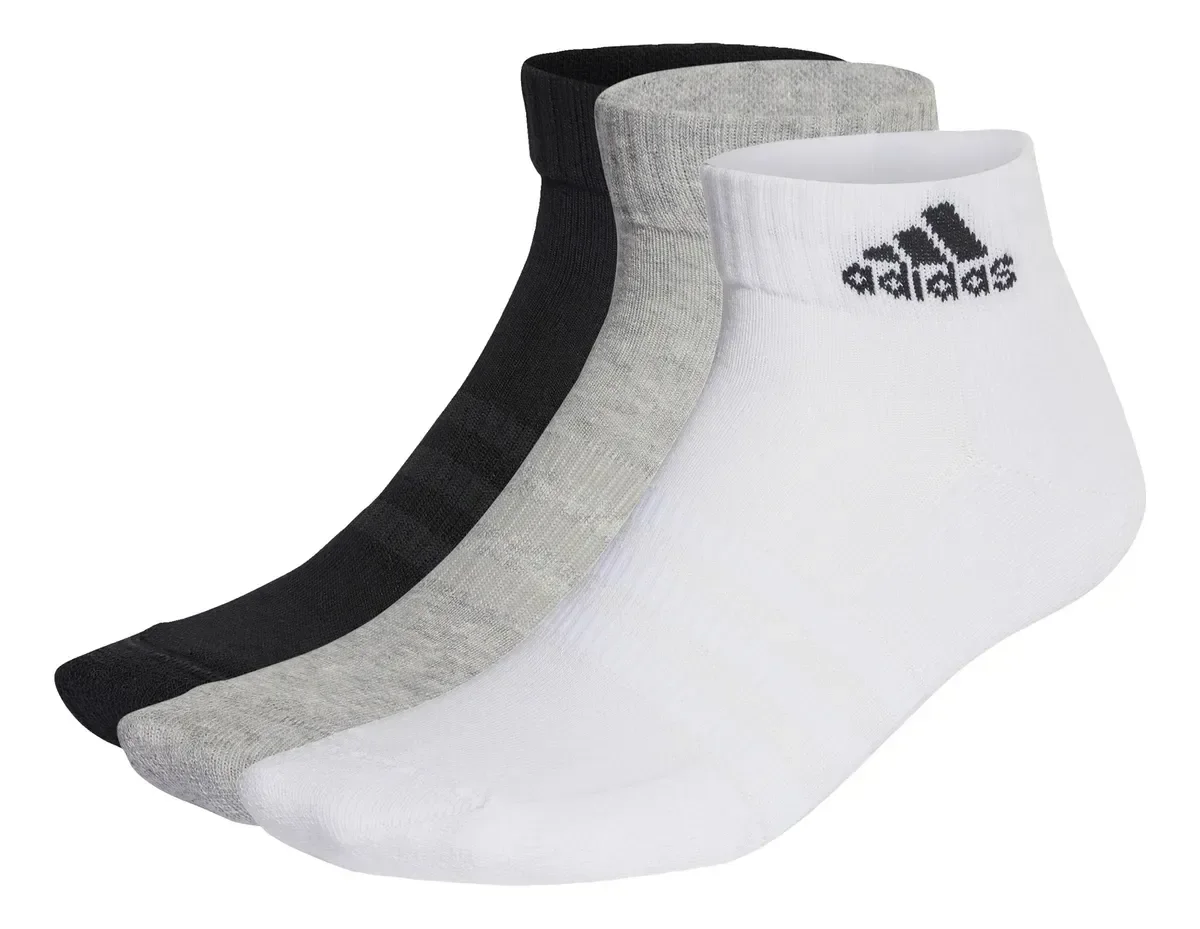 Medias Tobilleras Acolchadas Sportswear 3 Pares — foto 1