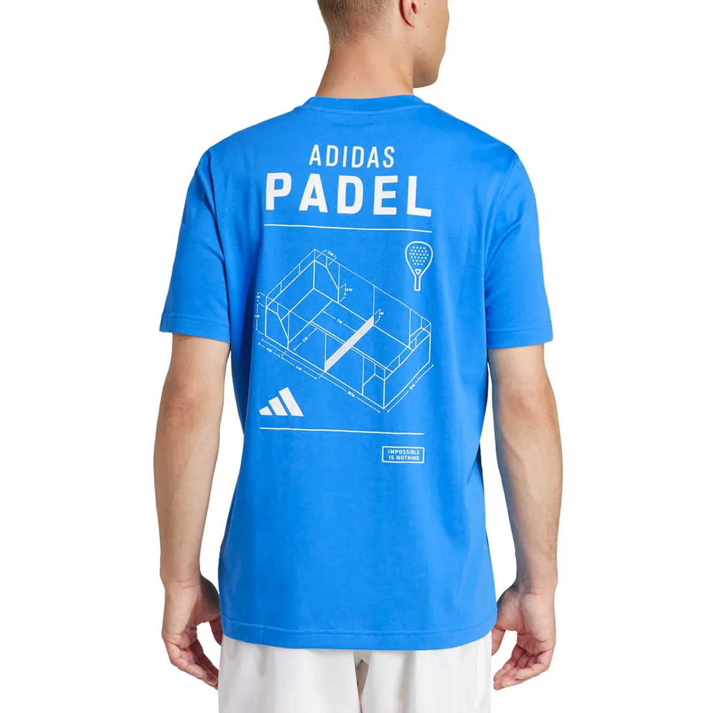 ADIDAS POLERA M PADEL CAT G T — foto 2