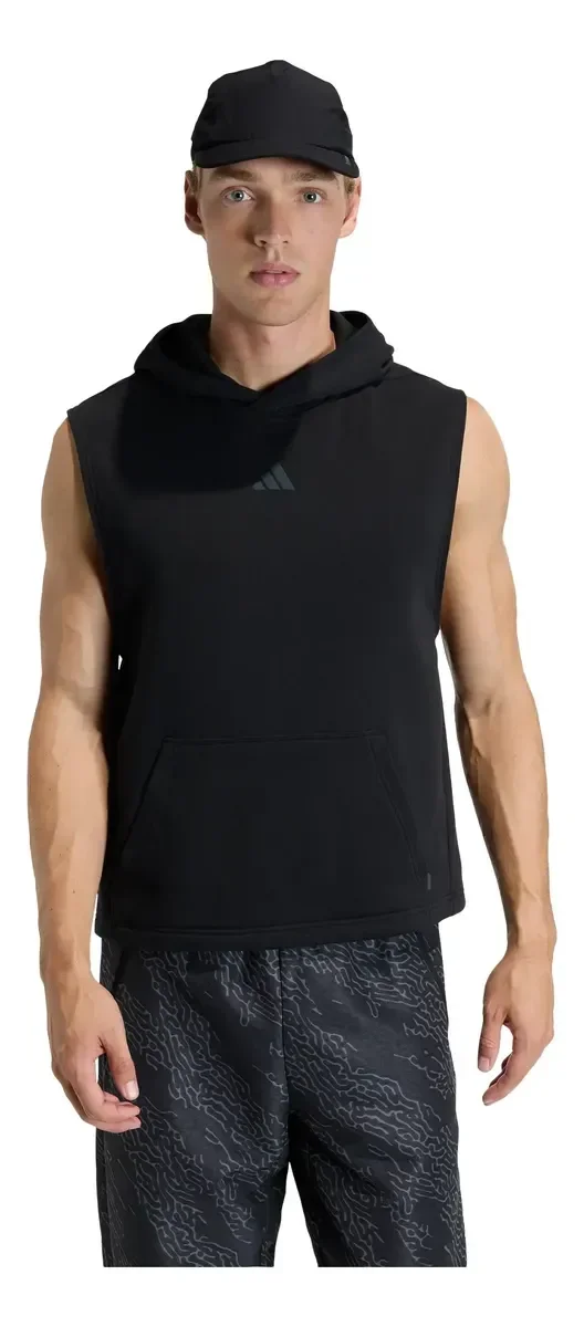 Sudadera con Gorro PrimeLift Workout sin Mangas — foto 1