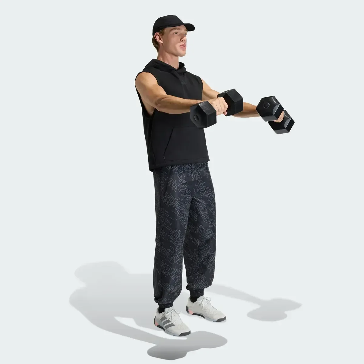 Sudadera con Gorro PrimeLift Workout sin Mangas — foto 3