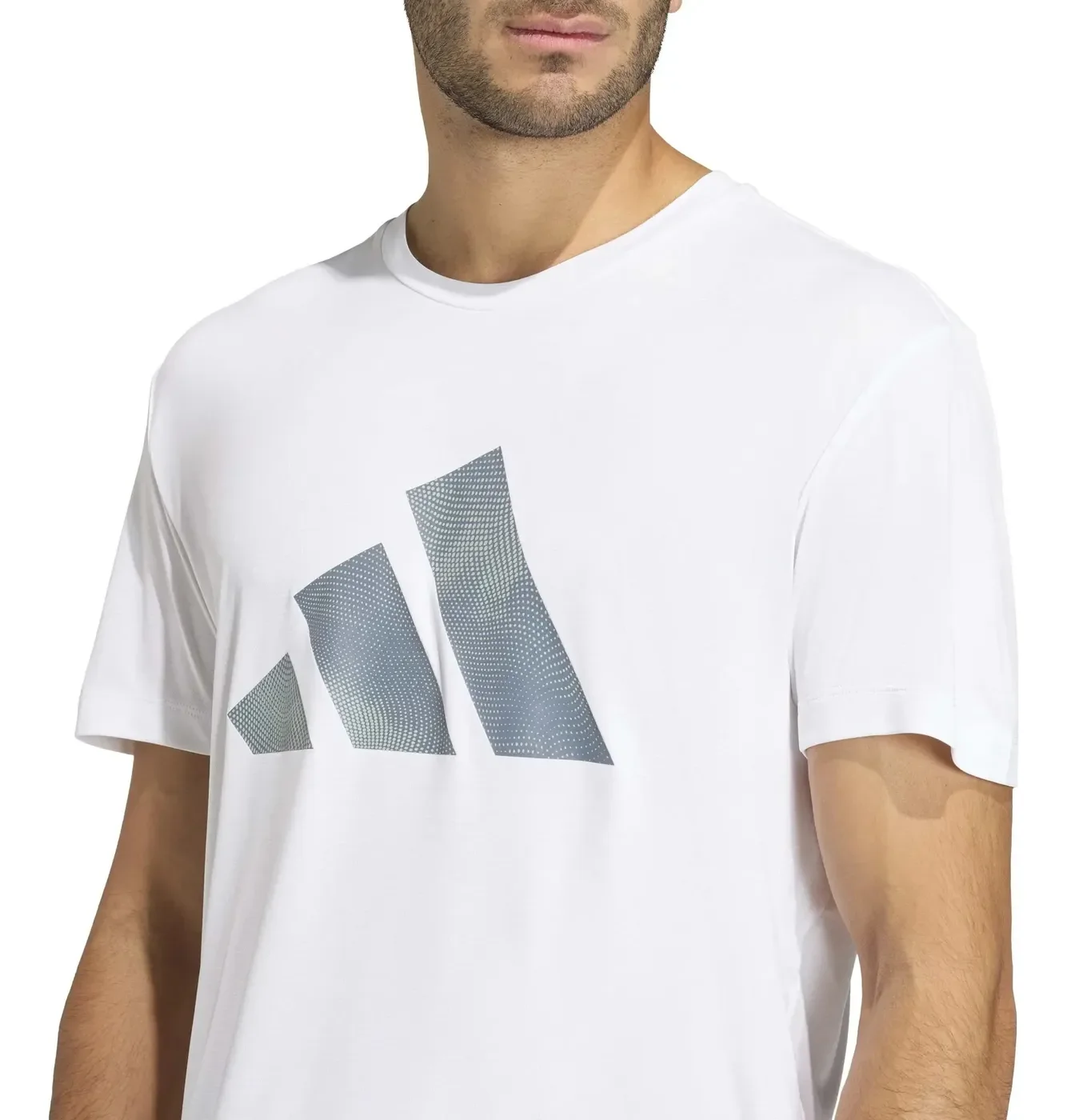 ADIDAS POLERA RUN ESS BL T M — foto 1