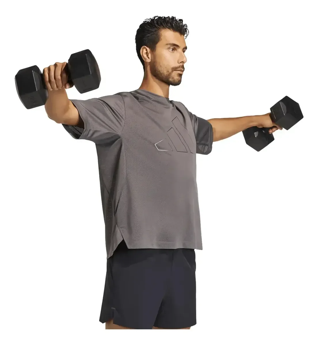 Playera D4T PrimeLift Essentials Workout Malla — foto 1