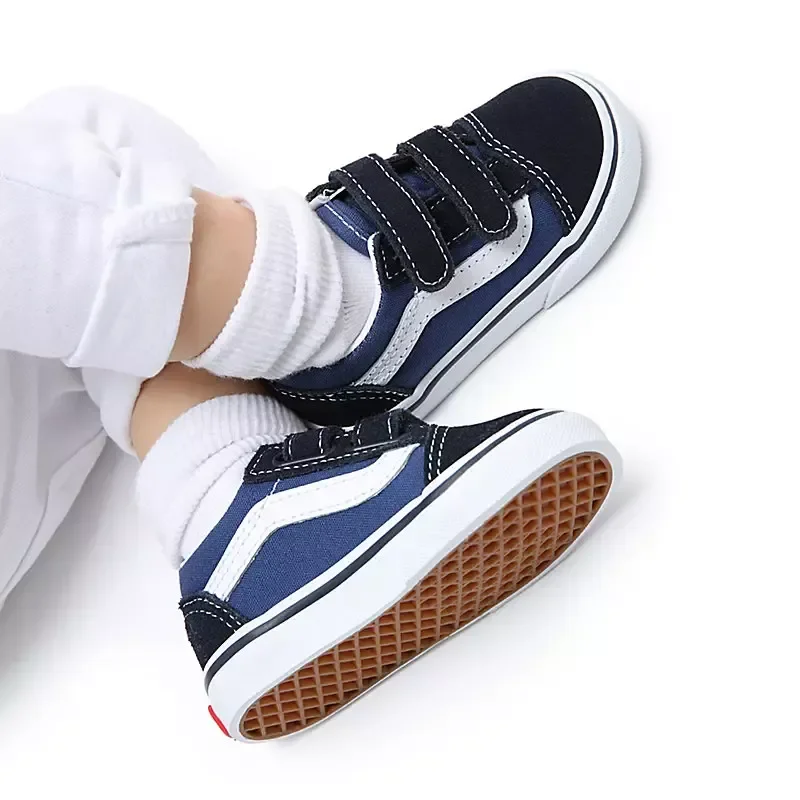 TODDLER OLD SKOOL HOOK AND LOOP SHOES — foto 7