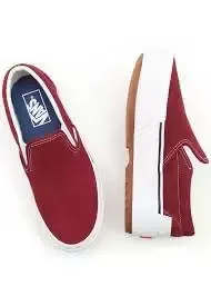 Classic Slip On Platform Red Suede Pomegranate Sneakers — foto 4